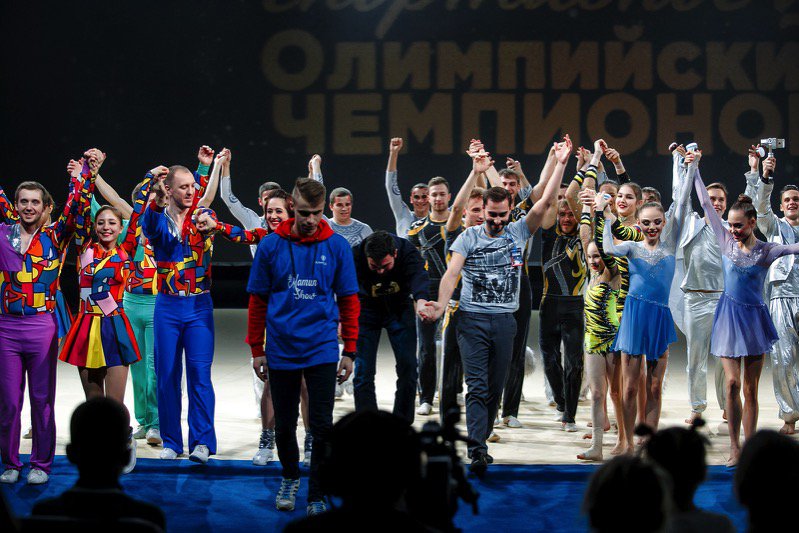 III Новогоднее  Шоу Олимпийских чемпионов 2016 - Краснодар